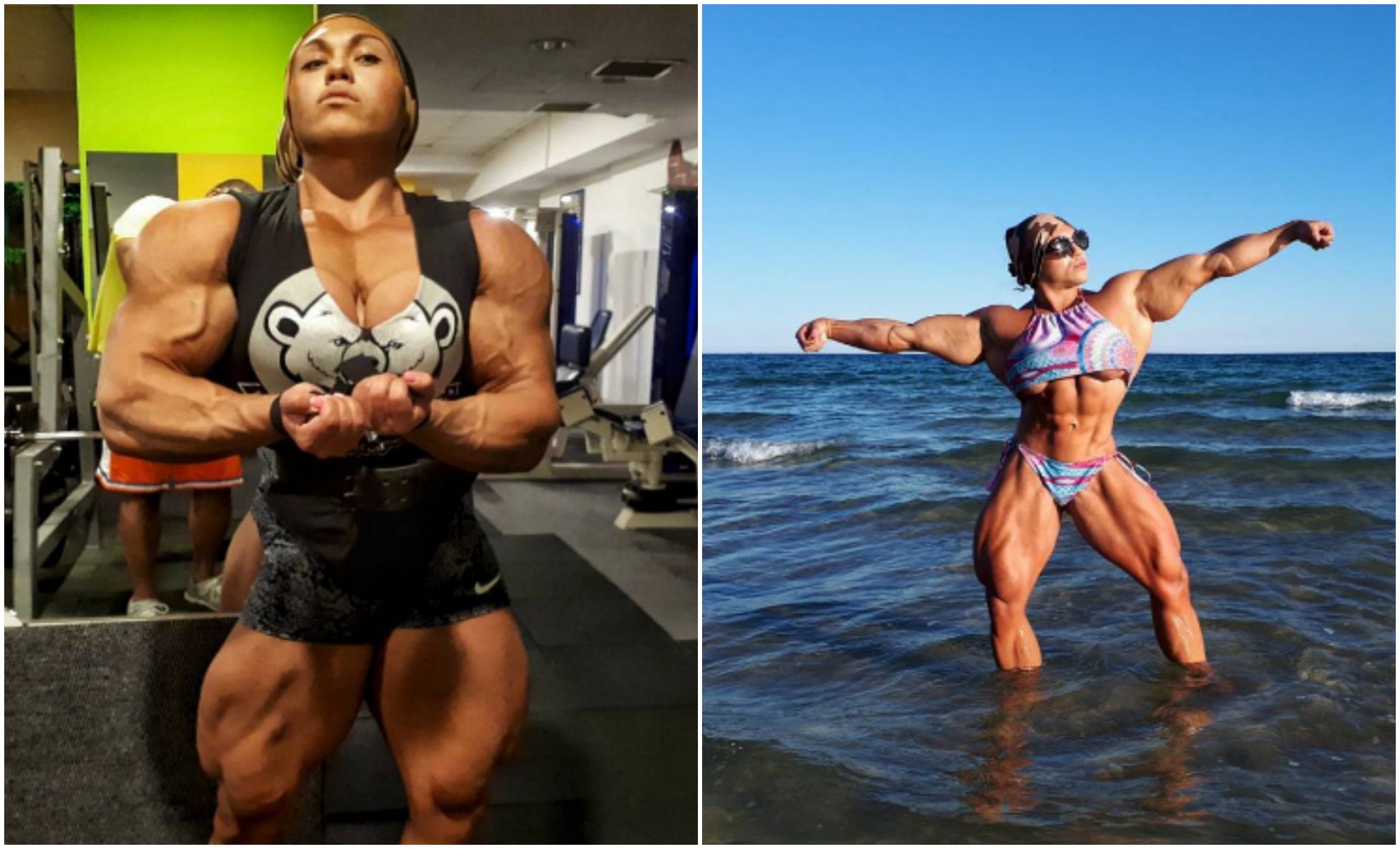 Ea e Nataliya Kuznetsova și are 100 kg de mușchi în plus față de tine!