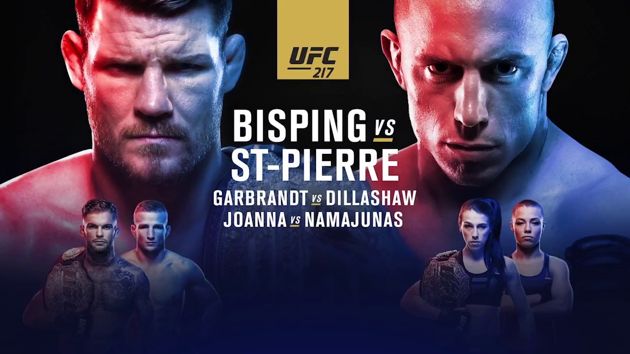 UFC 217 BISPING vs GSP. Ce ne așteaptă la cea mai importantă gală a anului?