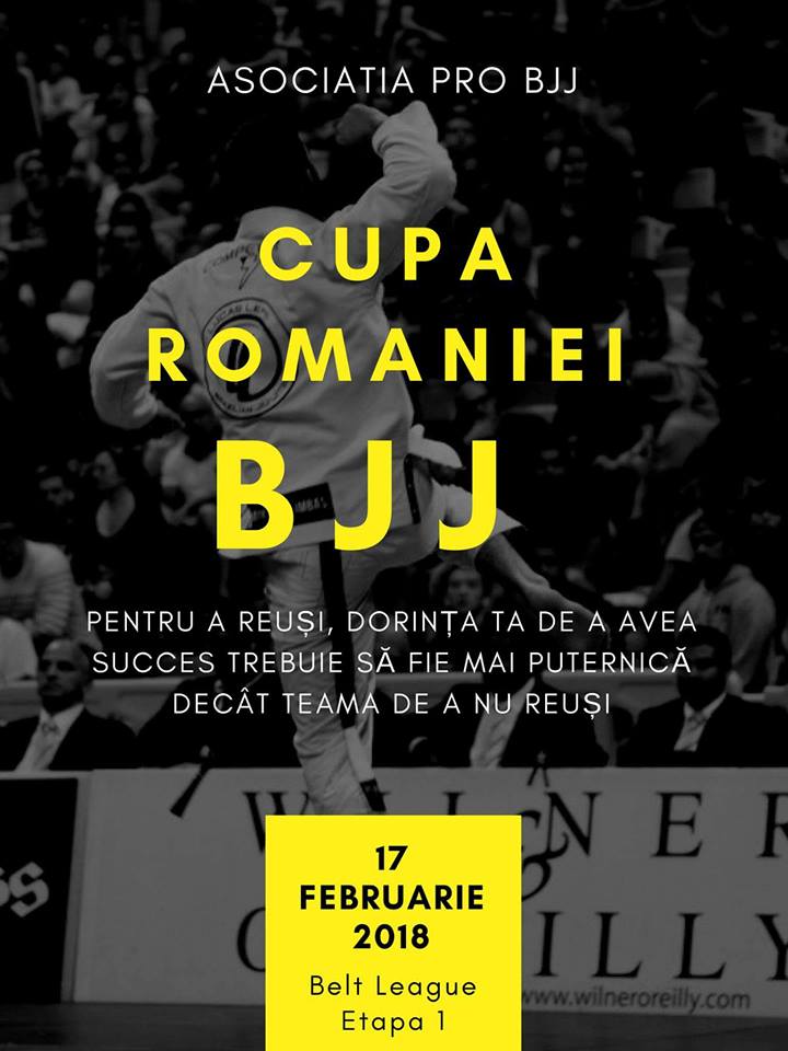 Cupa României la BJJ 2018. Intră să vezi listele de participanți și cum poți urmări competiția 