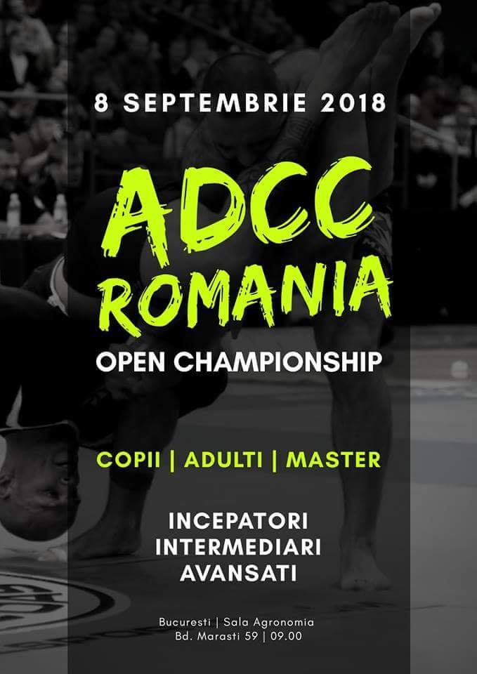 ADCC ROMANIA Open Championship 2018 - Brackets și Rezultate