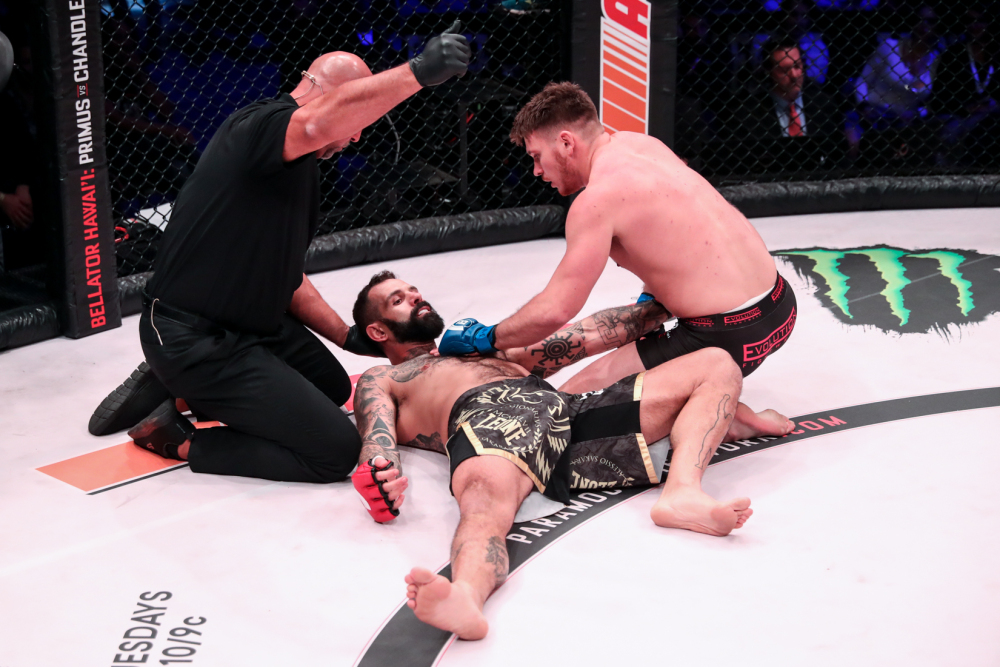 VIDEO. Rezumat Bellator 211-gala din Italia cu un KO în 12 secunde și o ghilotină în 43 de secunde!