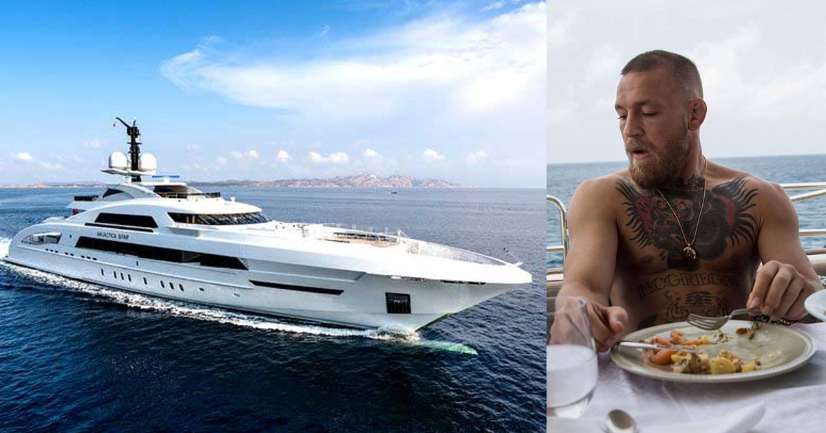 VIDEO. Vezi cum arată noul yacht de lux al lui Conor McGregor