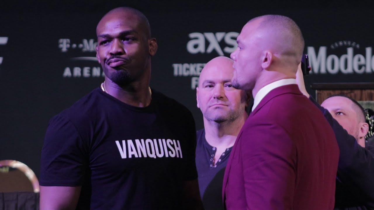 VIDEO. Vezi toată conferința de presă pentru UFC 235, unde Jon Jones și Tyron Woodley s-au certat cu adversarii!