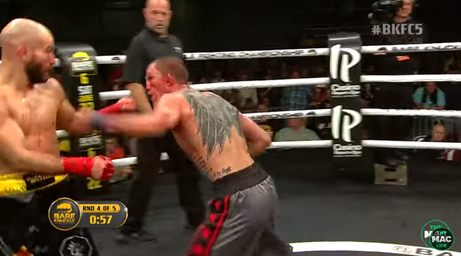 VIDEO. Vezi lupta sângeroasă de box fără mănuși dintre Artem Lobov și Jason Knight!